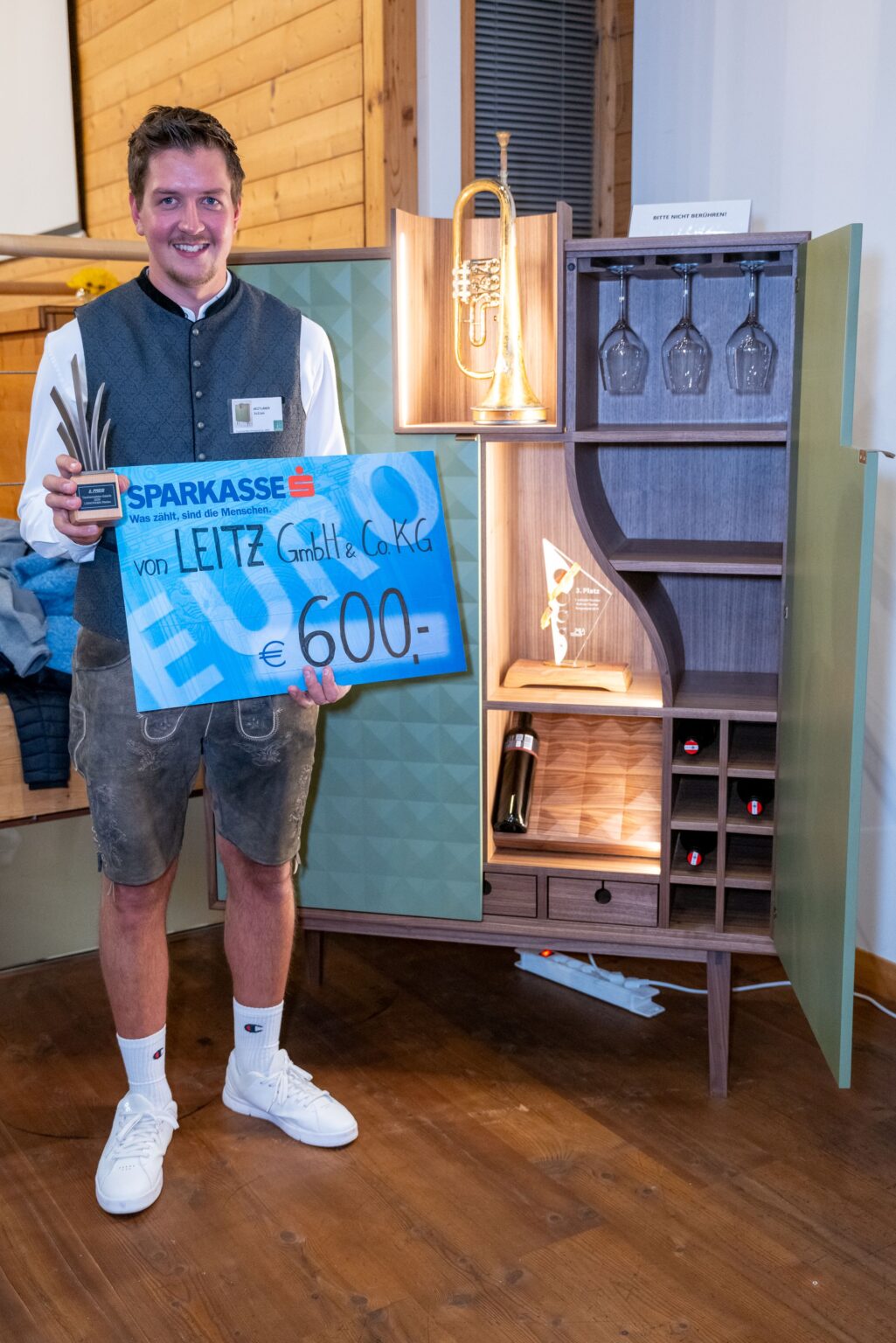 2 Rang Fachjury Julian Weitlander mit Solo Selction Foto Rudi Aigner
