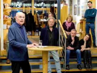 Laudatio Franz Schmid Obmann Kulturverein Schärding Foto Helmut JB Laufenböck Laudatio Franz Schmid Obmann Kulturverein Schärding Foto Helmut JB Laufenböck