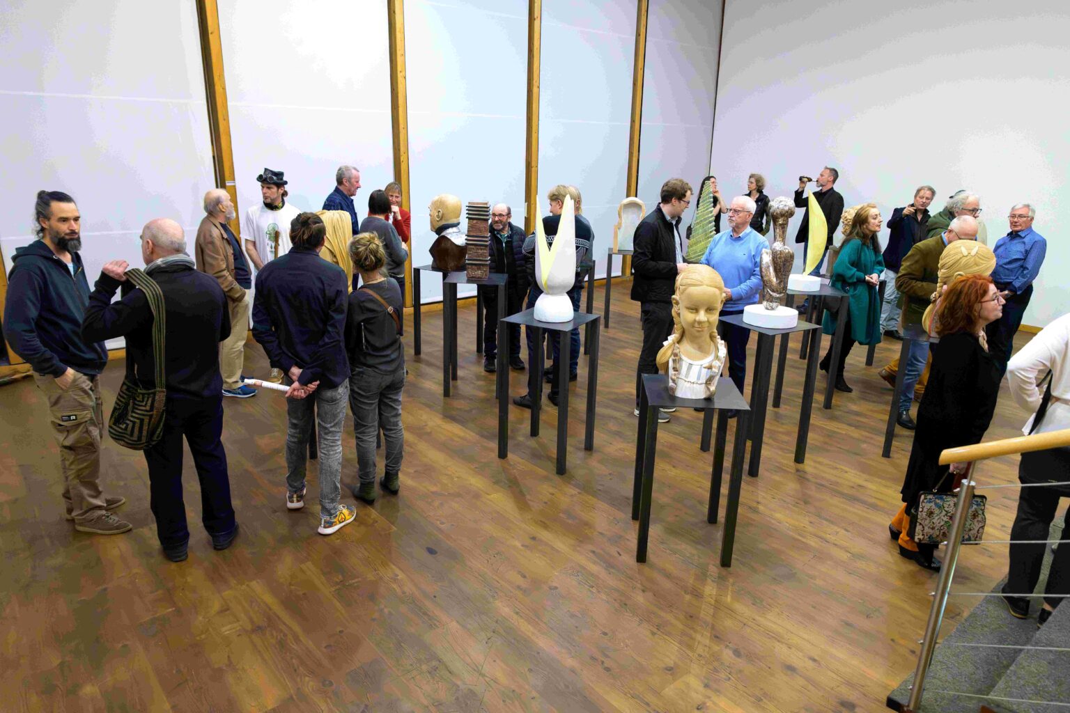 Kunstgespr&auml;che Fotot Helmut JB Laufenb&ouml;ck